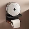 No Drill Toilet Paper Holder Space Aluminum Face Towel Tissue Boxes Tissue Hanger  Toilet