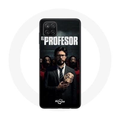 Coque - MANIACASE - Samsung Galaxy A12 - La Casa De Papel - Souple - Noir