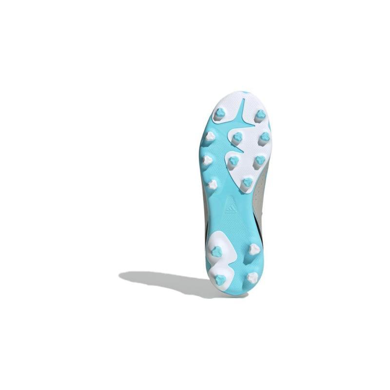 Adidas X Crazyfast.3 Messi Rutschfest Niedrig geschnitten Kinder Fußballschuhe Grau Blau Kinder Sneaker IE4081