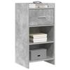 Sideboard Concrete Grey 40 x 36 x 80 cm Engineered Wood