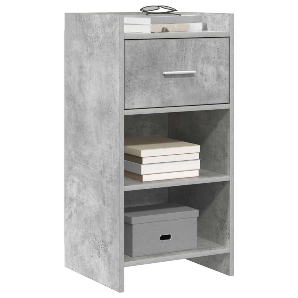 Sideboard Concrete Grey 40 x 36 x 80 cm Engineered Wood