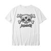 Aggretsuko Skull And Crossbones Tee Shirt Cotton Tops Shirts Funny Funky Normal Top TShirts Happy New Year
