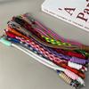 Coloful Can Be Carried Twist Rope Lanyard Hanging Decoration Phone Anti-loss Pendant Fashion Strong Wrist Short Straps Band