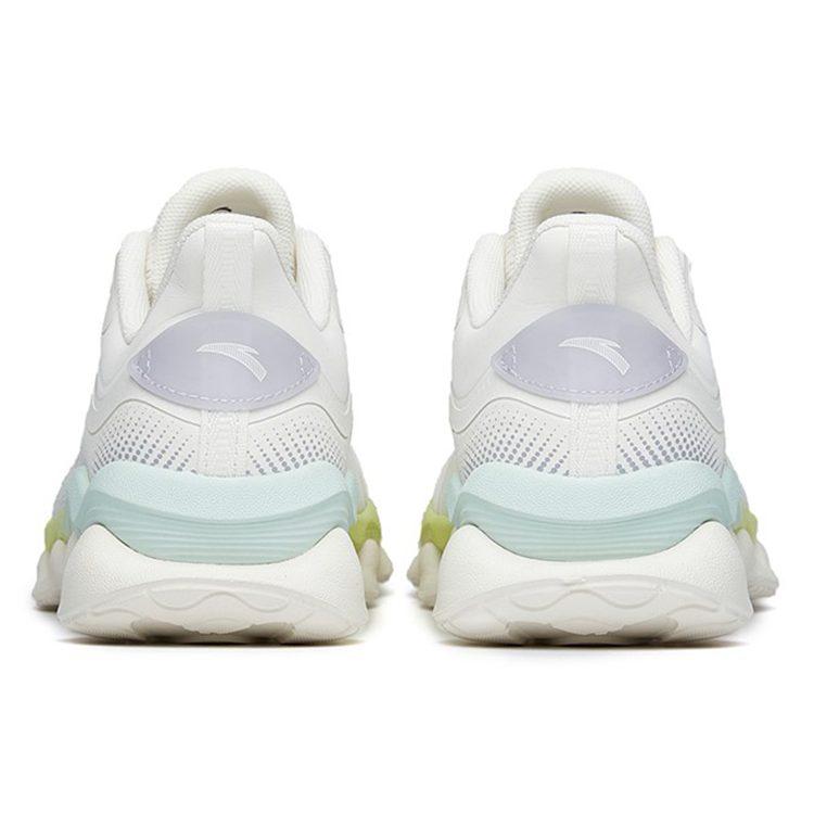 Anta Running Shoes Women's Low Top Ivory White/Light Purple Gray 122215555-9
