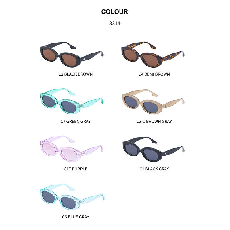Personalisierte Sonnenbrille Kleiner Rahmen Weiblicher Stil Sonnenschutz Sonnenbrille Damen