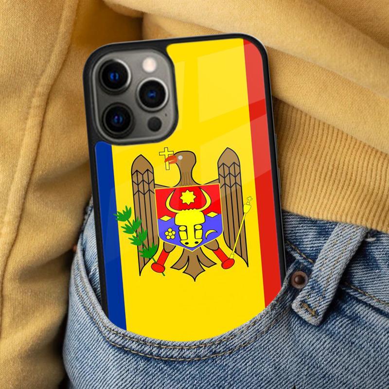Moldova Flag Moldavians Soft Phone Case for iPhone 17 Air 16e Pro Max 15 Pro 13 14 Plus 11 12 MagSafe Magnetic Coque