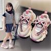 My Melody & Kuromi Princess Sneakers - Girls' Cute Dad Shoes for Spring/Fall 2025