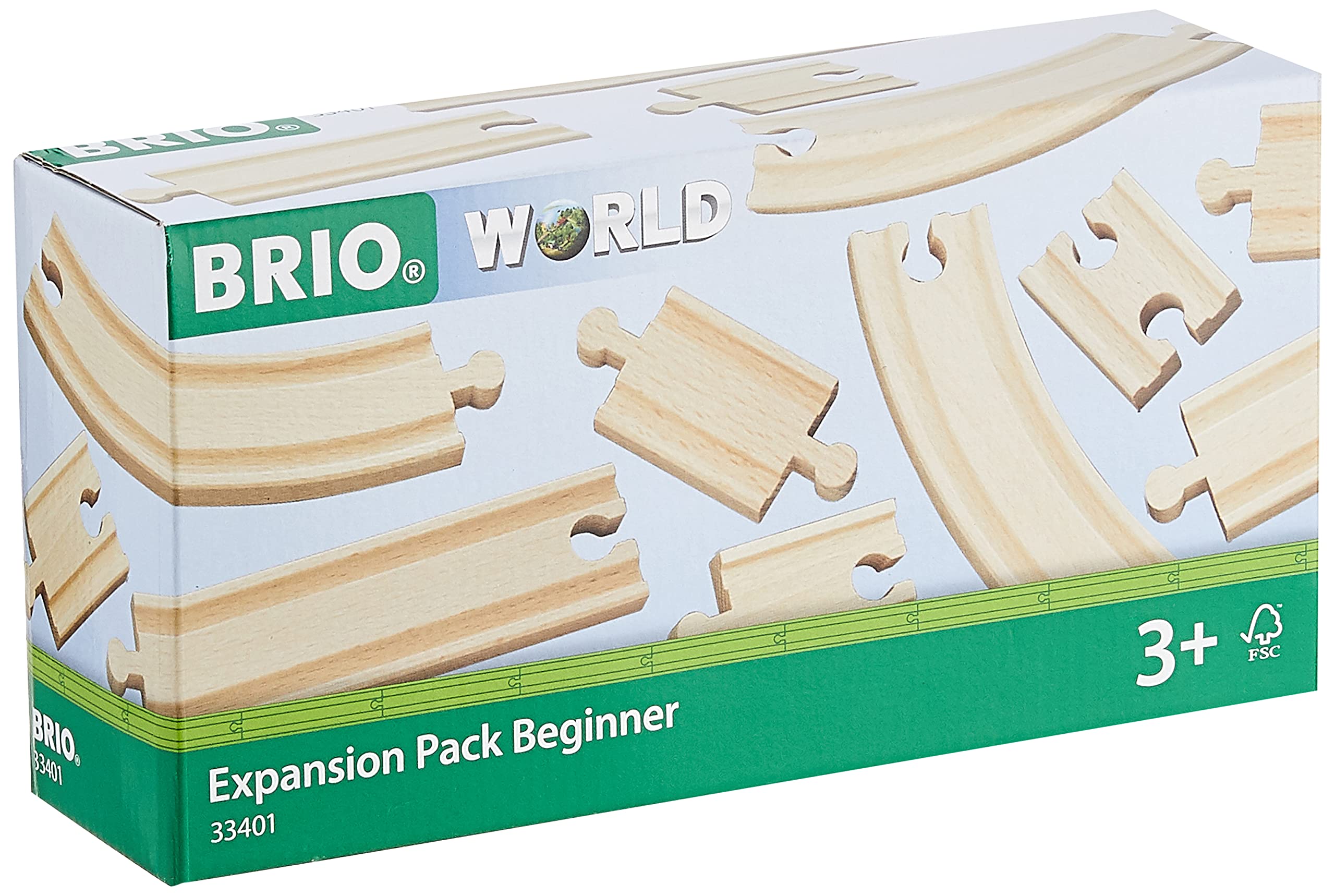 BRIO Дополнительный набор рельсов 1 33401