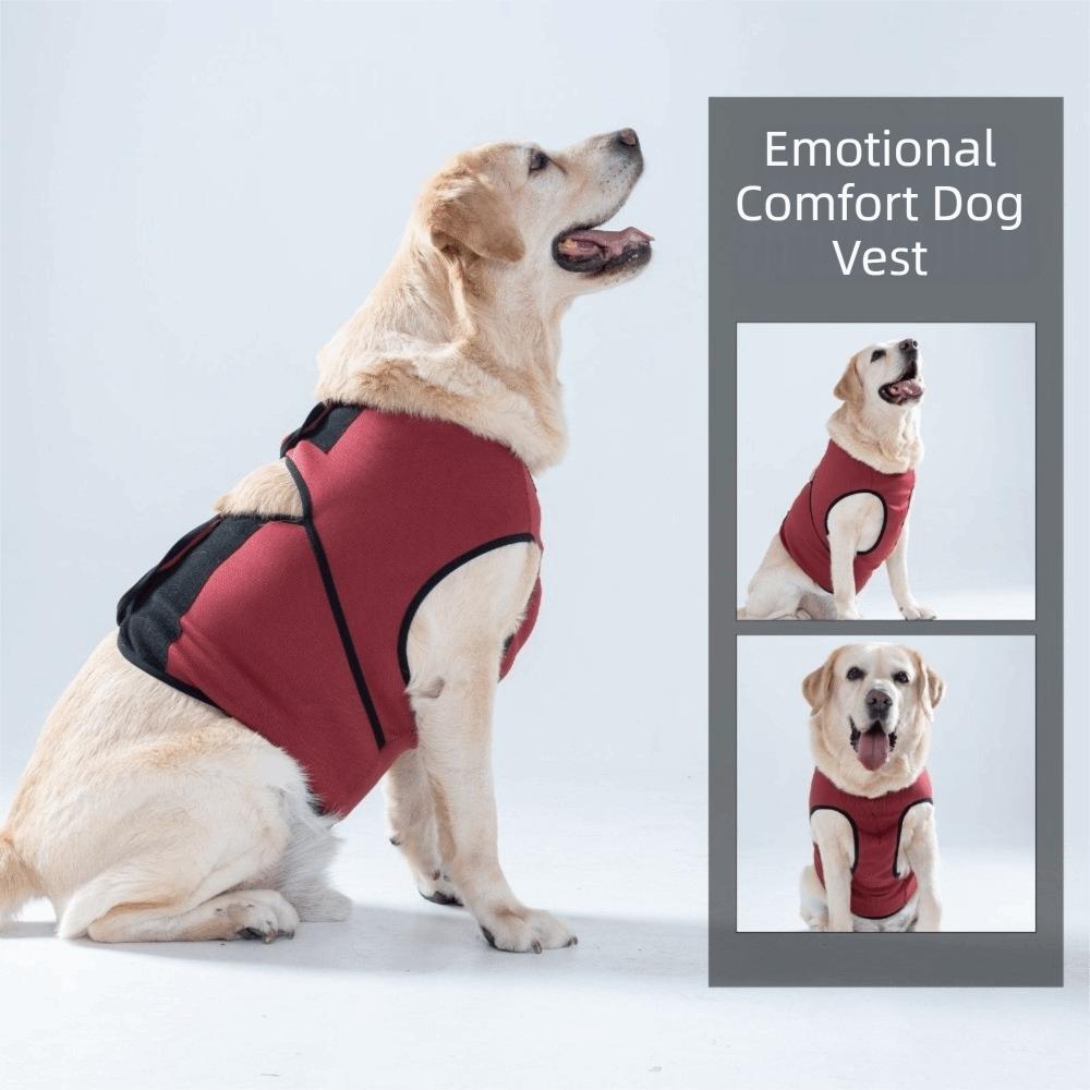 Soft Dog Anxiety Jacket Breathable Pet Anti-Frightening Vest Dog Soothing Clothes  Travel