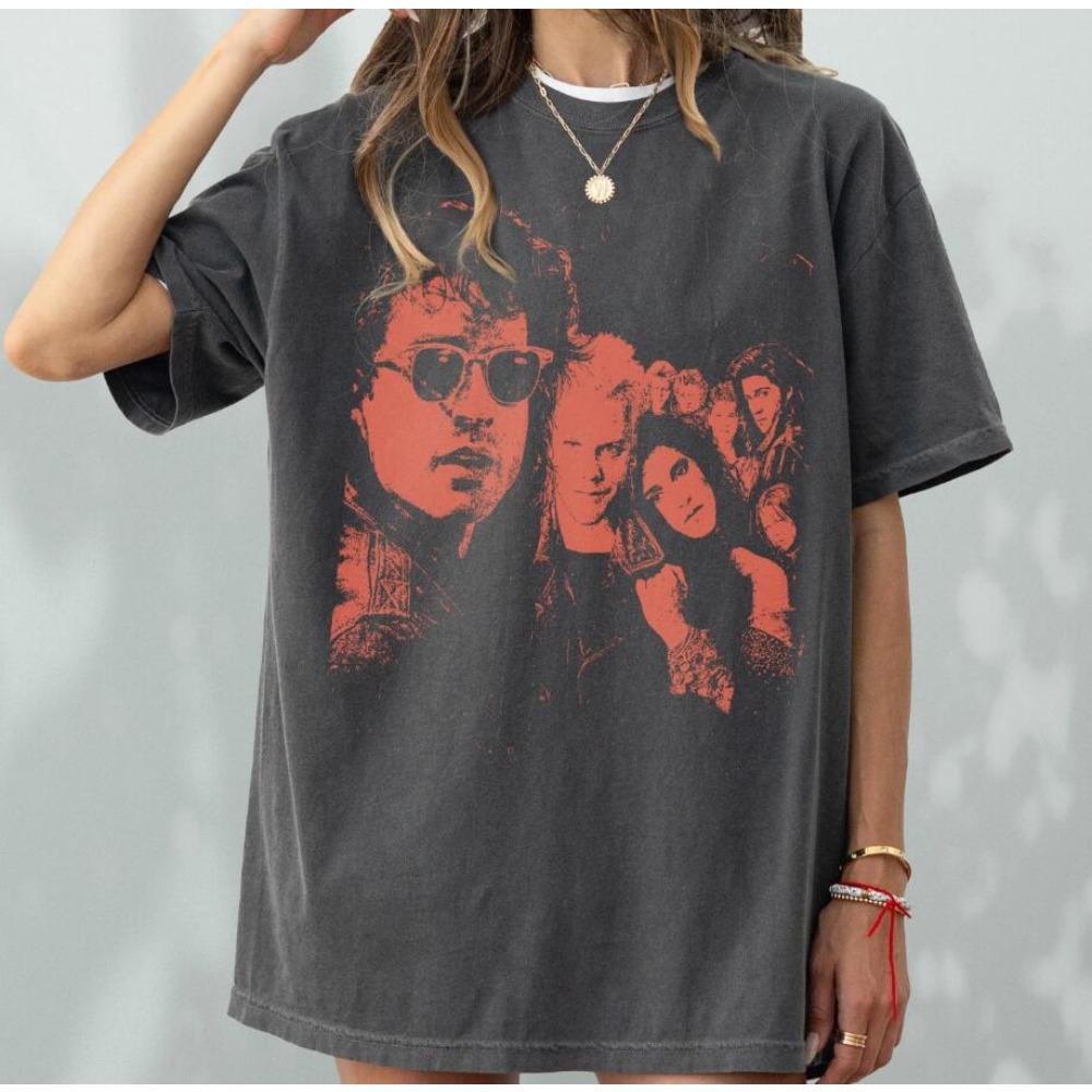 Retro 80s vampire movie Tshirts retro horror lost movie graphic Tshirts Kiefer Sutherland adult Unisexs and Womens Tshirts M