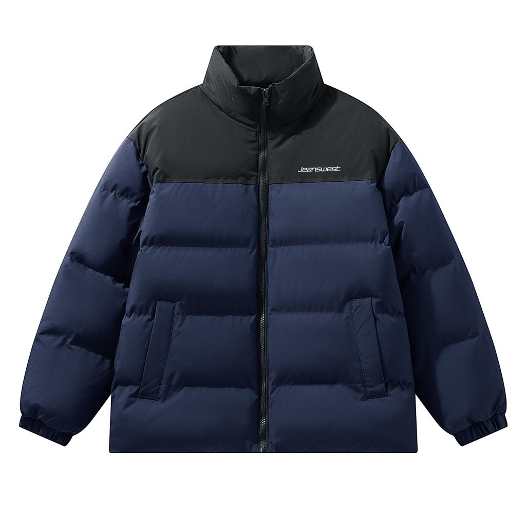 JEANSWEST Puffer Jackets Unisex Stand Collar Moderate EW-33-122HZ1
