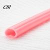 Heat Resistant Straw Heart Shaped Straws, Food Safe PP Disposable Drinking Rounded Grade Lip Design Comfortable Sip Straws for Cocktail, Birthday