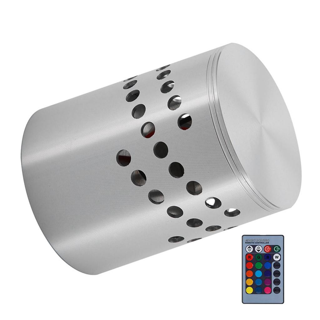 3W LED Wall Lamp Aluminum Indoor Lighting For KTV Bar Decor Light with Remote Control