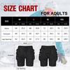 Gepolsterte Snowboard-Schutzshorts, gepolsterte Hüftprotektor-Shorts zum Skifahren und Skaten