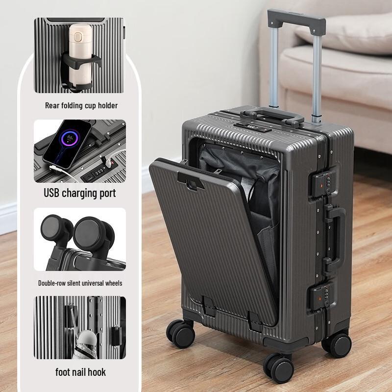 Li Shen Multi-functional Smart Rolling Suitcase