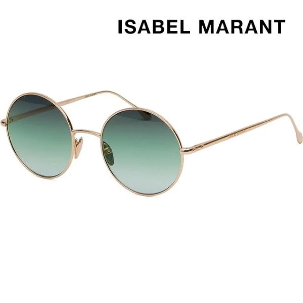 

[VIVIENNE WESTWOOD] Isabel Marant Sunglasses IM0016S 000IB Round Rose Gold Metal Frame Green Tint Gradient