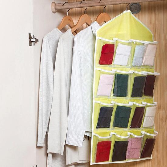 Hanger Bag Closet Multi-role Socks Bra Underwear Rack Storage Organizer Closet Hanging Bag