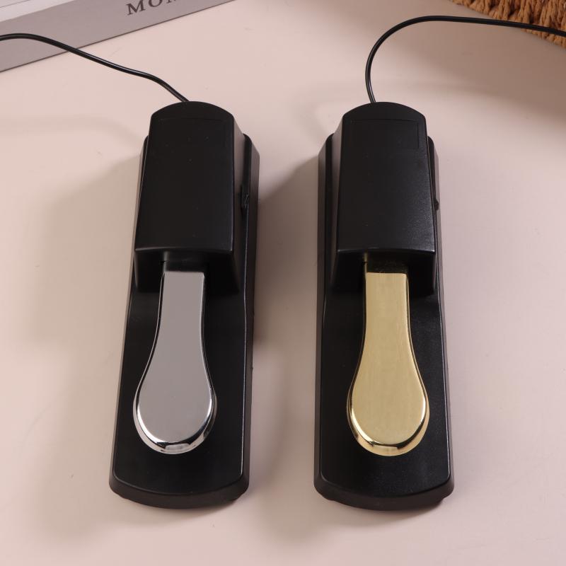 Sustain Pedal With Polarity Switch For Midi Keyboard Synth Digital Pianos Electric Piano Drum Musical Instrument Accessories