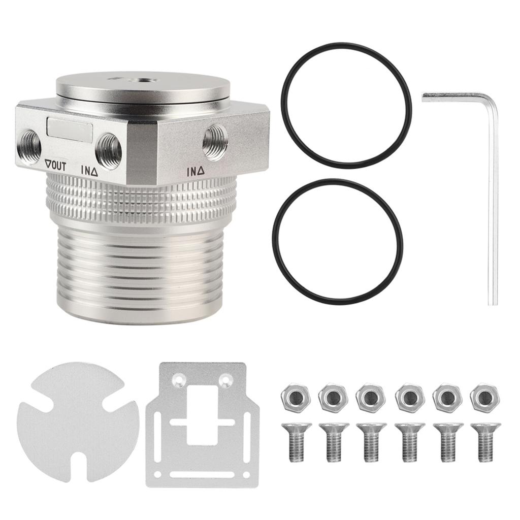 PJ D5QJS PC Kühler Computer Wasserkühlungspumpe Aluminiumlegierung Pumpendeckel Silber