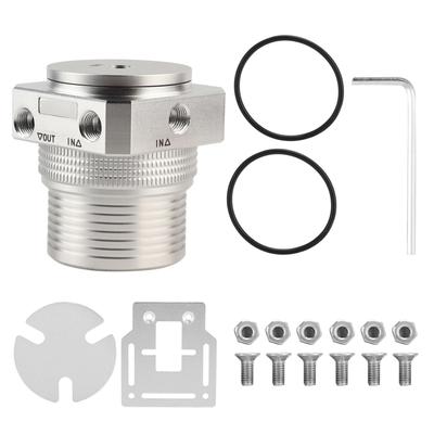 PJ D5QJS PC Kühler Computer Wasserkühlungspumpe Aluminiumlegierung Pumpendeckel Silber