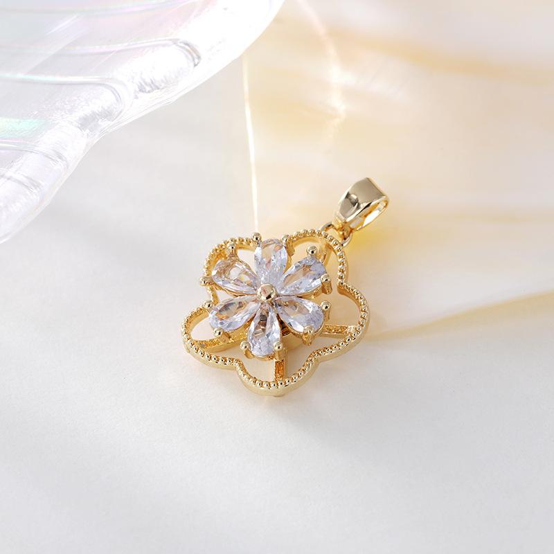 

Premium Sense Love Times Come and Go вращающийся кулон аксессуары циркониевые украшения ожерелье кулон аксессуары кулон