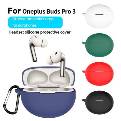 Fo rOneplus Buds Pro3 Silicone Earphone Case Dustproof Cover Protective Case for Oneplus Buds Pro 3