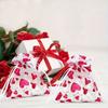 Elegant Hot Stamping Yarn Holiday Gift Bags - 10pcs Set for  Wedding & Valentine's Day Party Favors