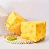 Giant Cheese Squeeze Toy Extra Large Size Cheese Squishy Fidget Toys Slow Rebound Shapeable Venting Ball