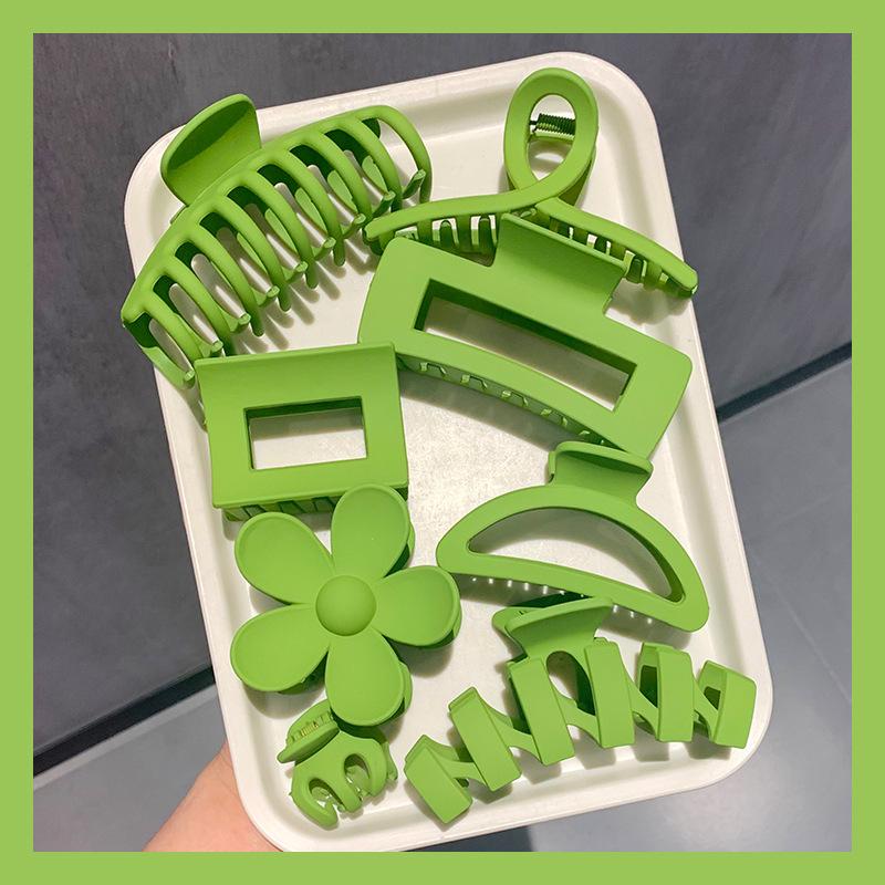 8 Stück Vorteilspack~Große einfache Haarspange für Damen, Haarspange für Hinterkopf, Hochwertige Haarklammer, Explosive Haarspange