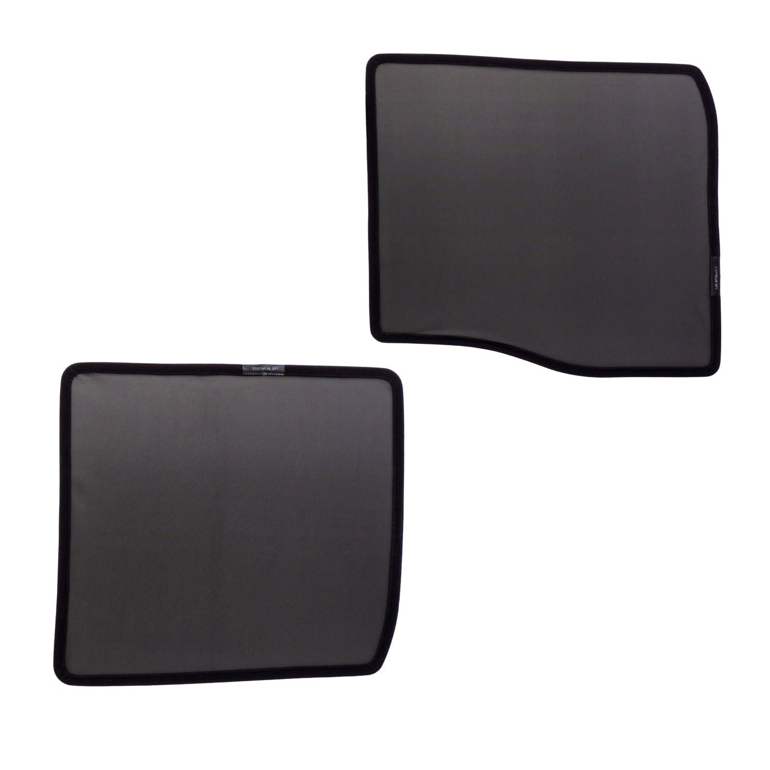 

Mesh Sunshade for Honda Stepwgn Custom Designed for Side and Rear Quarter Panels Light Heat Magnetic Closure Compatible with 5th Generation Rear чёрный