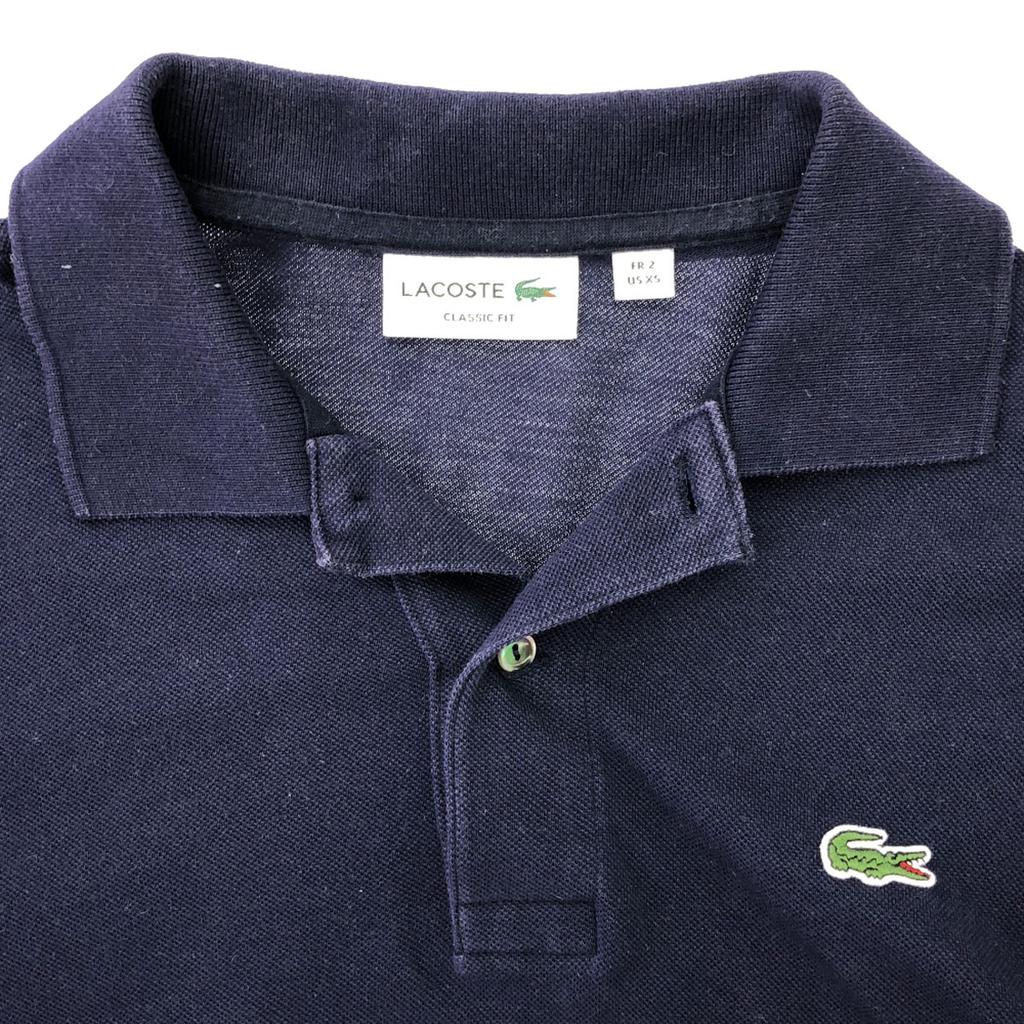 LACOSTE Made in Japan CLASSIC FIT Logo patch Short sleeve Polo shirt Men's Used