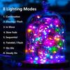 Fairy Lights Solar Garden Lights String Lights with 8 Modes Waterproof Wire Lights for Patio Yard Trees Christmas Party