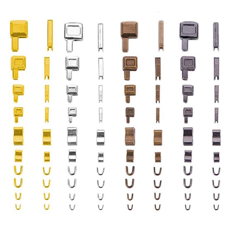 Zipper Repair Kit: Insert Pin, Zipper Head, U-Code, I-Code, Top Stop