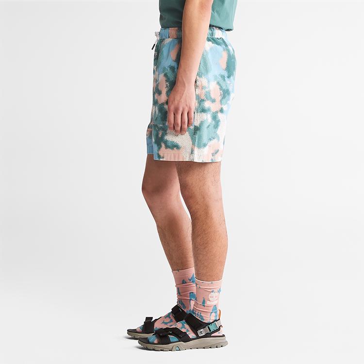 Timberland Pantaloni Scurți Bărbați cu Imprimeu Tie-Dye A29F1-CN3