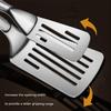 Grillzange aus Edelstahl mit ergonomischem Griff, rutschfester Griff, spülmaschinenfest, ideal für Steak, Grillen, Backen