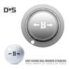 Precision Golf Ball Marker Golf Accessories DIY Golf Marker Golf Ball Liner Golf Alignment Tool Ball Identification Tool