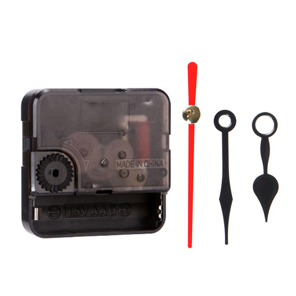 Quiet Quartzs Clock Movement Mechanism Kits Clock Motor and Hands Battery Operated for Creative Clock Crafting Projects