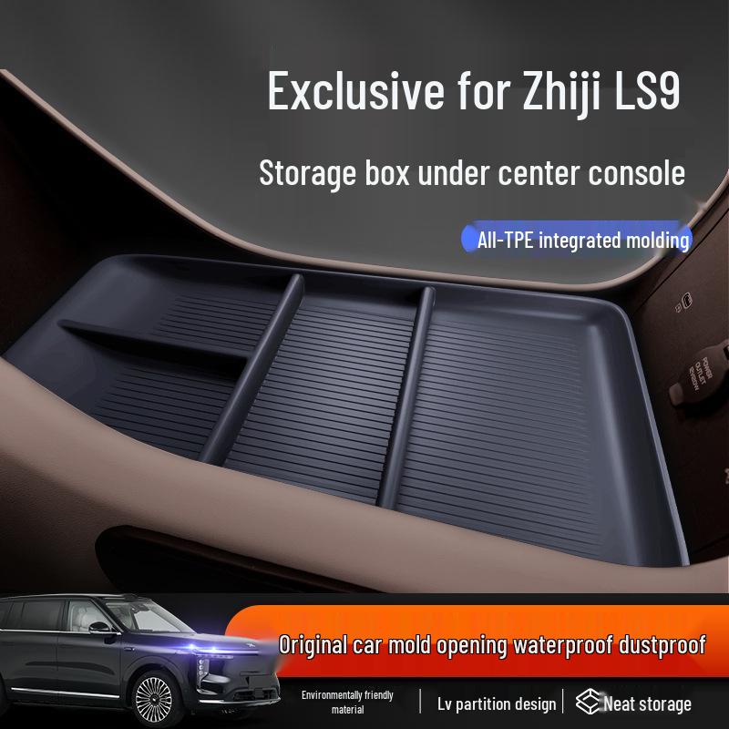 Zhiji LS9 Pudełko do przechowywania podłokietnika konsoli środkowej - Akcesorium do modyfikacji samochodu
