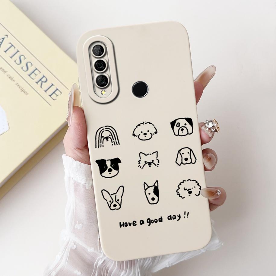 For Huawei P30 Lite Case MAR-LX1A MAR-LX2 Cover Cute Panda Rabbit Soft Silicone Phone Case For Huawei P30Lite Nova 4e Fundas New