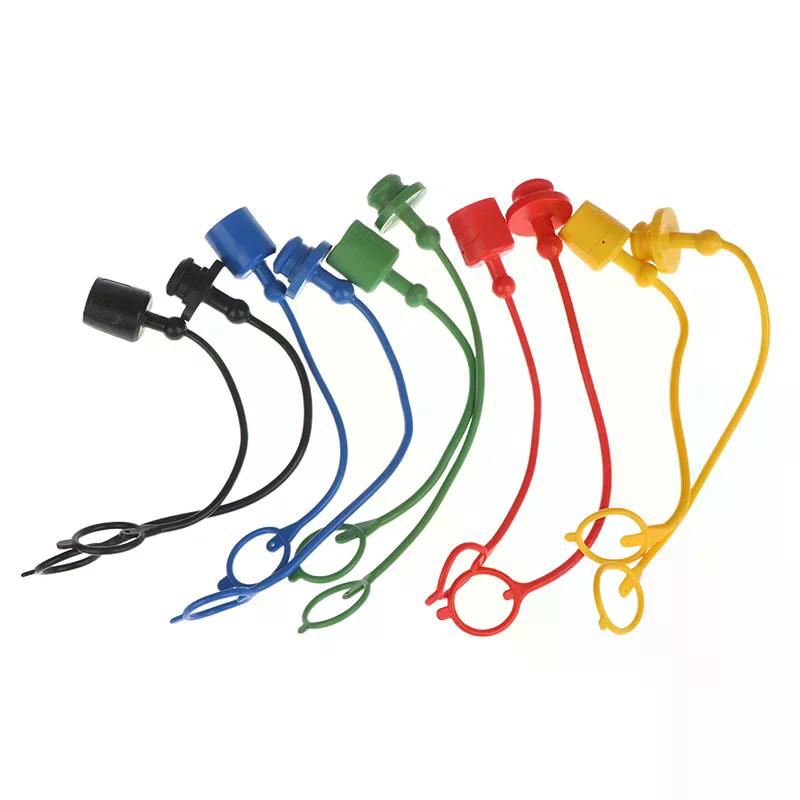 1Pairs 1/2 ISO-A Hydraulic Quick Coupler Male Dust Cap And Female Plug Cover Fits Hydraulic Quick Disconnects Coupler