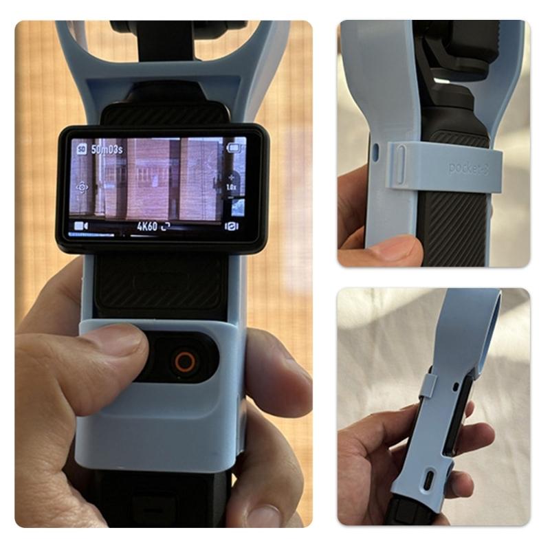 Quick Release Protective Case For Pocket 3 Camera Cover Enhances Stability And Full Access To Port