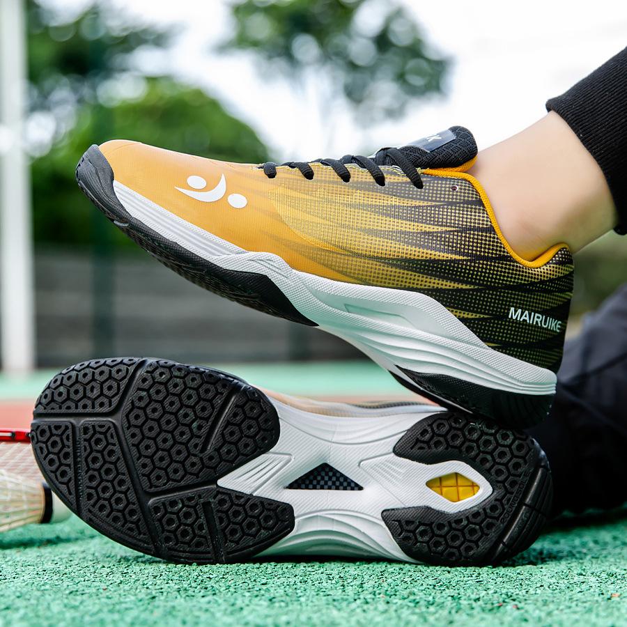 Badminton Shoes Men's Sports Training Shoes Autumn Non-slip Shock Absorption Professional Running Volleyball Tennis Shoes