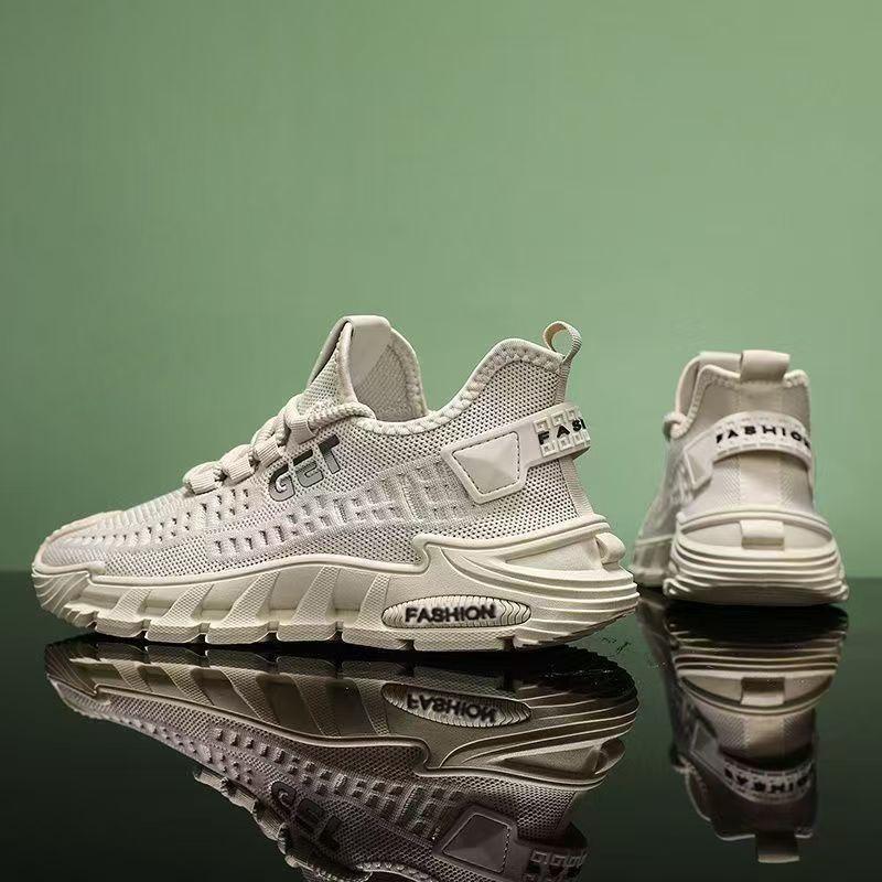 Men's New Mesh Athletic Shoes, Breathable Comfortable Casual Travel Sneakers for Men