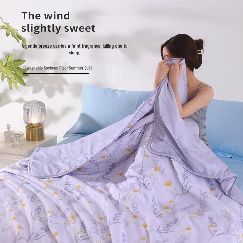 Hengyuanxiang Antibacterial Soy Fiber Summer Quilt