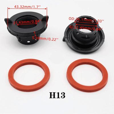 2Pcs Car LED Headlight Bulb Base Adapter Socket Holder HB4/HB3/H11/H7/H4/H3/H1 9004 9005 9006 9007
