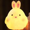 Cartoon Chinese Rabbit Lantern Blessing Antique Lantern Portable Handheld Lamp  Kindergarten