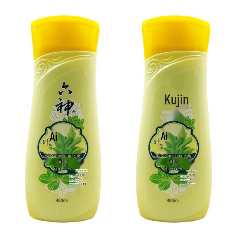 Six God Mugwort Cooling Shower Gel