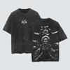 Ryomen Sukuna Jujutsu Kaisen Grafik T-Shirt Herren Baumwolle Kleidung Anime Kurzarm T-Shirts Harajuku Gewaschenes Übergroßes T-Shirt