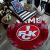 Tapis Rond Personnalisé avec Nom, Motif FC Cologne, Tapis pour Salon, Chambre à Coucher, Salle de Jeux, Tapis de Sol Antidérapant, Cadeaux de Fête et Cadeaux d'Anniversaire.