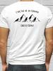 T-shirt with Print On the Back Happiness In the Mountains